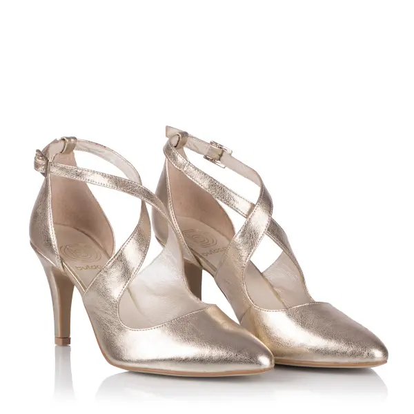 Brautschuhe Ida Gold