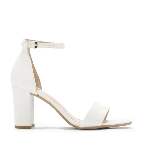 Brautschuhe Sandalen weiß