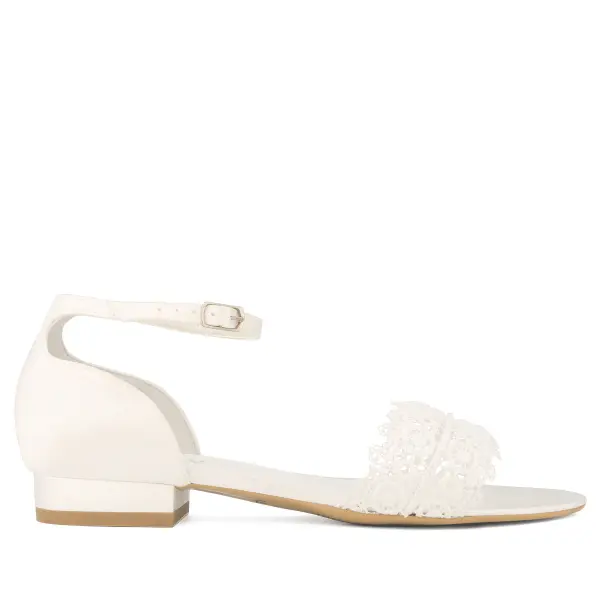 Brautschuhe Avalia BONNIE Ivory Satin