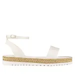 Flache Brautschuhe Nadia von Avalia Satin Ivory