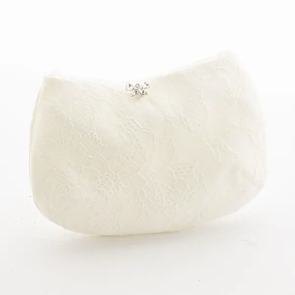 Brauttasche mit Kristallschmetterling T14 von Avalia Ivory