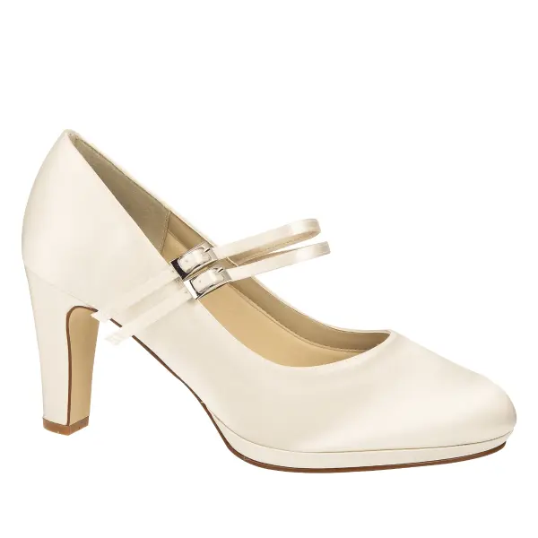 Brautschuhe Annette von Rainbow Club in Ivory aus Spitze