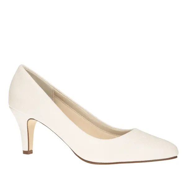 Brautschuhe Brooke Off-White von Rainbow Club
