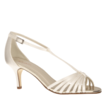 Brautschuhe Estelle von Rainbow Club in Ivory aus Satin