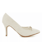 Brautschuhe White Lady 716 Ivory Spitze