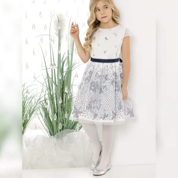 Mädchenkleid Dalary DK-D22 mit Blumen