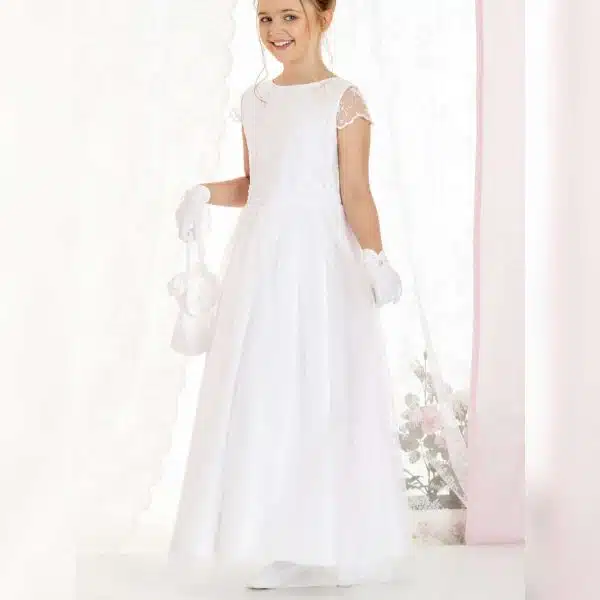 Kommunionkleid Dalary DK-310 Weiß