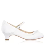 Kommunionschuhe Beth - Ivory Satin