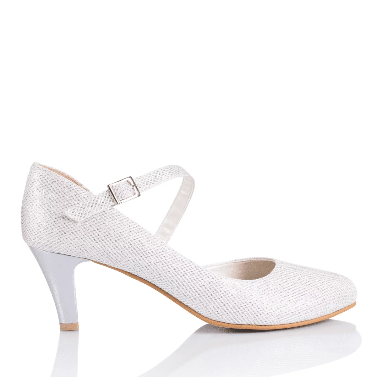 Mira-stoff_weiss-silber_produktbild Brautschuhe Satin Mira Weiß-Silber