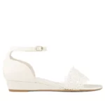 Brautschuhe Avalia BIBI Ivory Satin