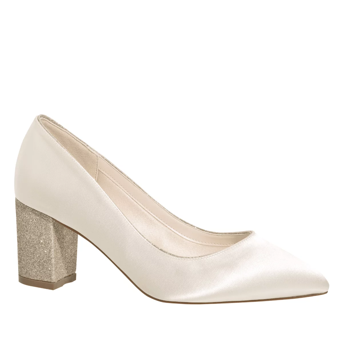 Brautschuhe Bambie von Rainbow Club in Ivory aus Spitze