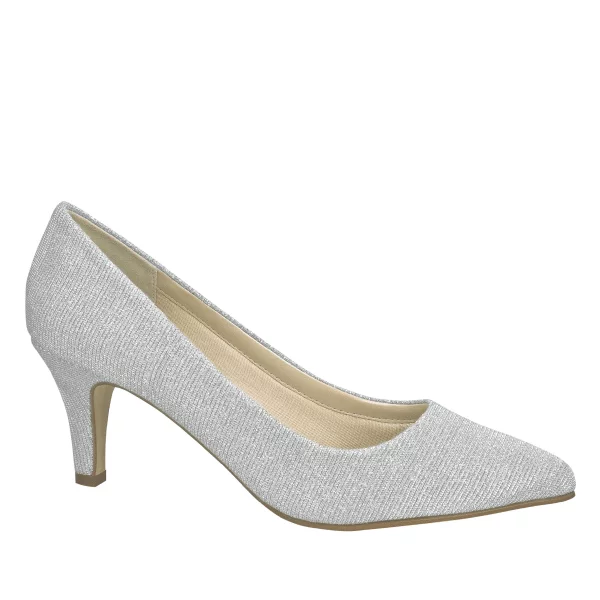 Brautschuhe Brooke Silber von Rainbow Club