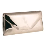 Brauttasche Saskia Gold von Rainbow Club mit Spiegeloberfläche