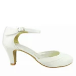 Brautschuhe Diana Satin Ivory