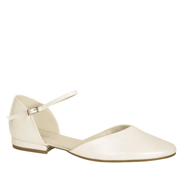 Brautschuhe Vegan Little Rosie von Rainbow Club in Ivory