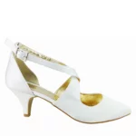 Brautschuhe Alice Satin Weiß