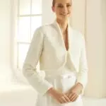 Brautjacke aus Wolle Avalia E293