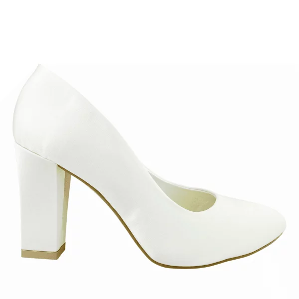 Brautschuhe Avril Satin Ivory