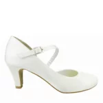 Brautschuhe Mira Satin Ivory