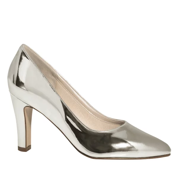Brautschuhe Mandy Silber von Rainbow Club