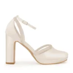 Brautschuhe Avalia MARY Ivory Satin