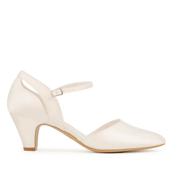 Brautschuhe Avalia STAR Ivory Satin