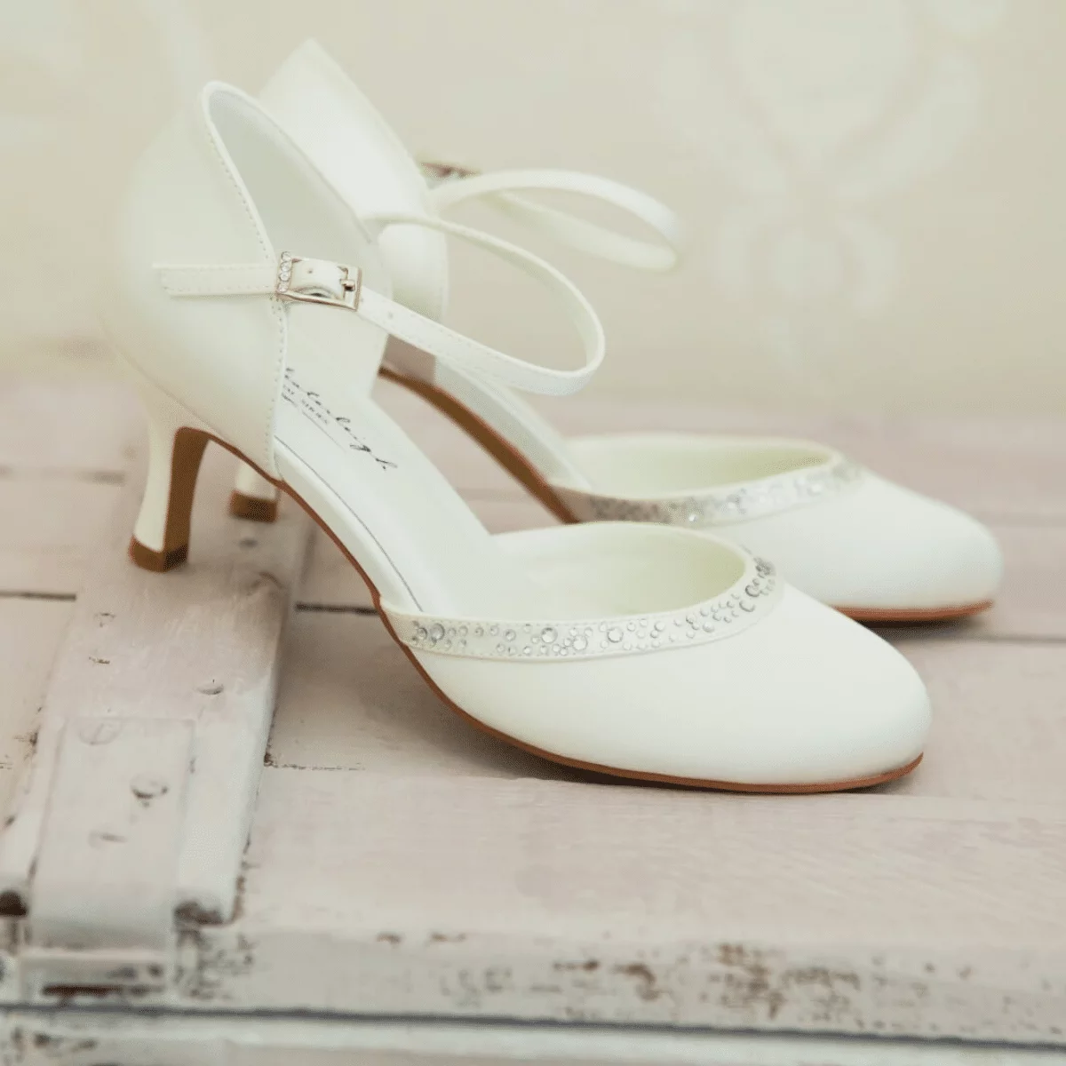 Brautschuhe G. Westerleigh Adele Ivory – Bild 3