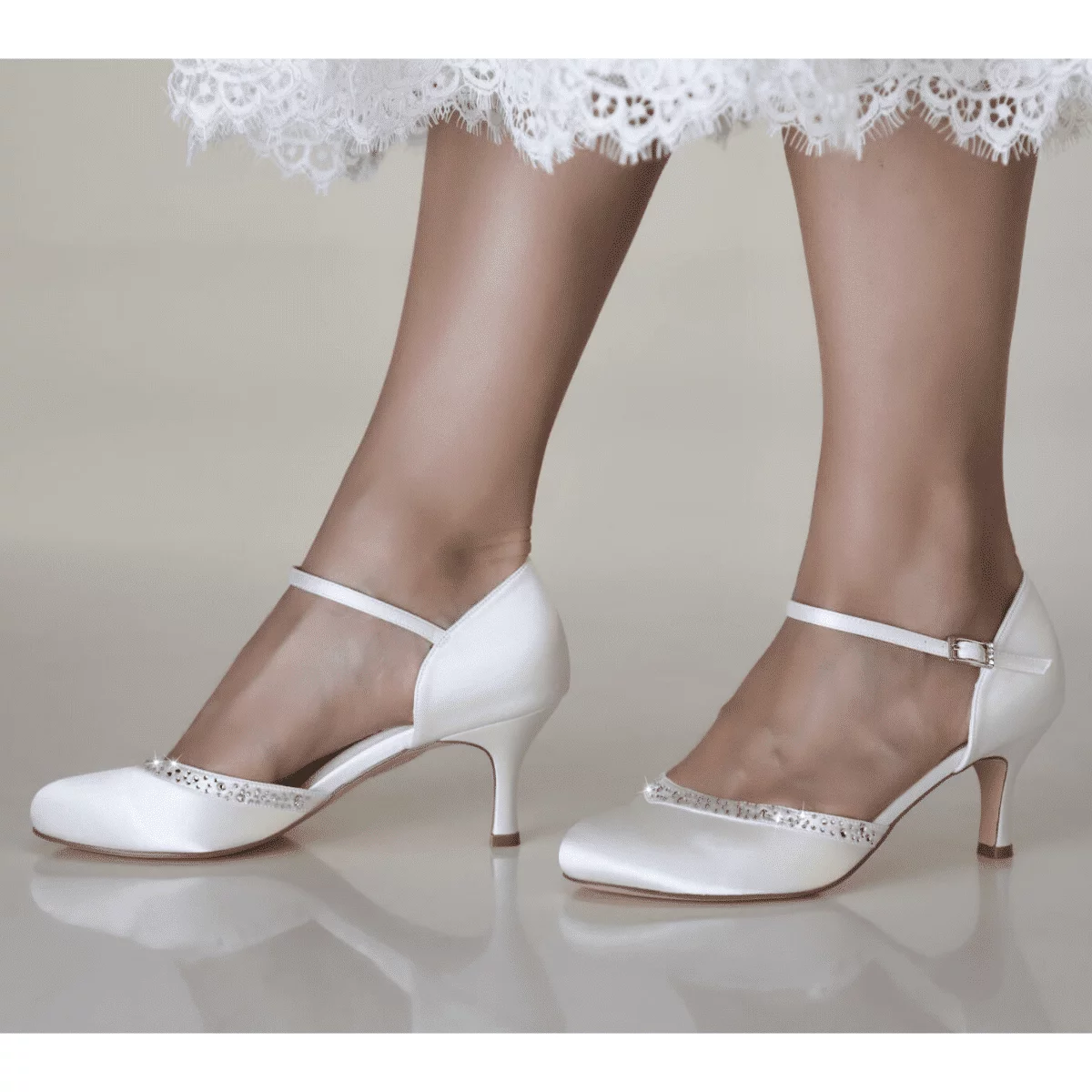 Brautschuhe G. Westerleigh Adele Ivory – Bild 5