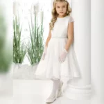 Kommunionkleid Dalary DK-208 Ivory