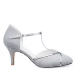 Brautschuhe G. Westerleigh Zara Silber