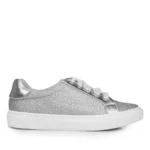 Sneaker White Lady 933 Silber mit Glitzern