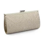 Handtasche Valentina Champagne-Zirkonia