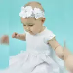 Taufkleid Dalary DK-S15 Weiß