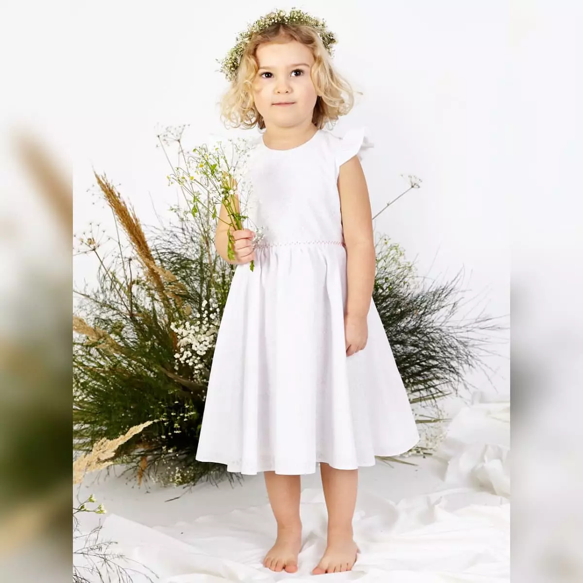 Taufkleid Dalary DK-S17 Weiß – Bild 2