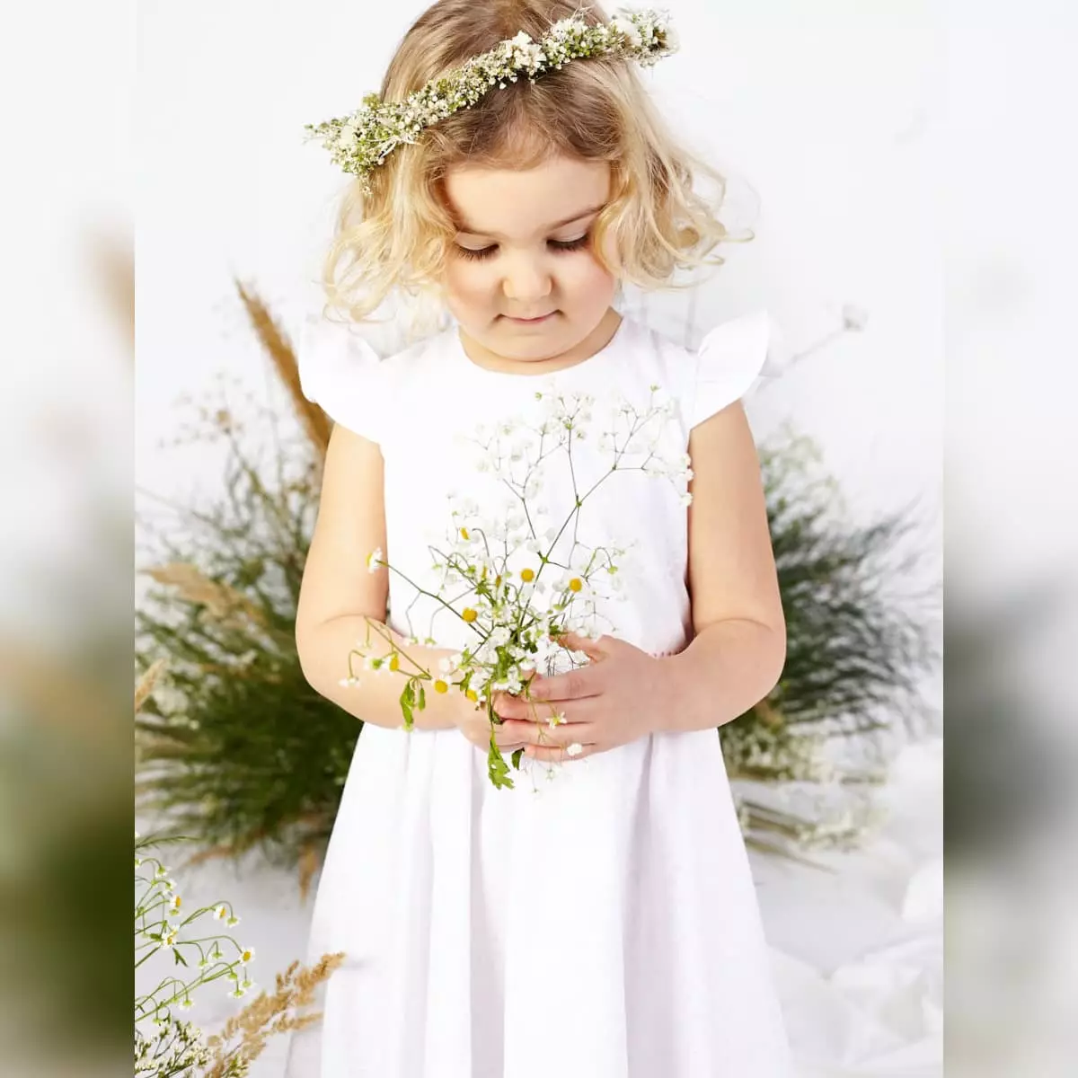 Taufkleid Dalary DK-S17 Weiß – Bild 3