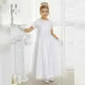 Kommunionkleid Dalary DK-307 Weiß