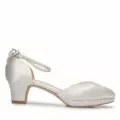 Brautschuhe White Lady 899 Satin Ivory