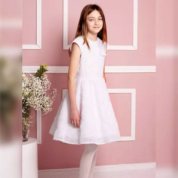 Kommunionkleid Dalary DK-400 Weiß