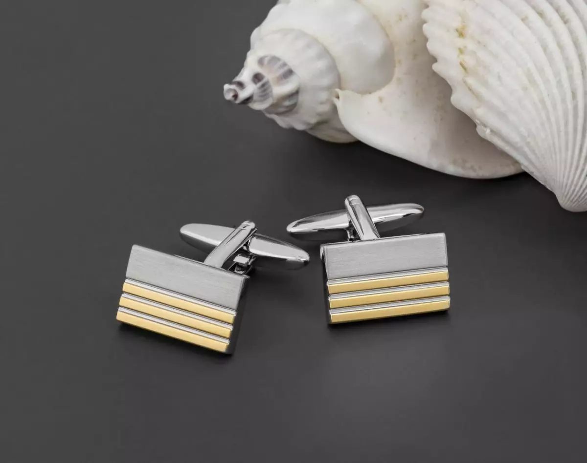 Manschettenknöpfe GWP-3133 – Bild 2