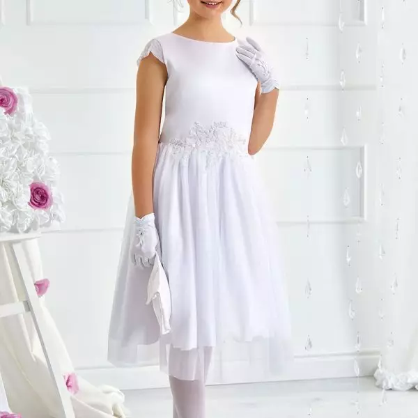 Kommunionkleid Dalary DK-420 Weiß