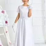 Kommunionkleid Dalary DK-430 Weiß