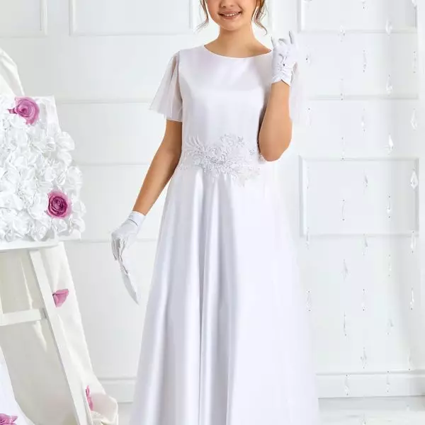 Kommunionkleid Dalary DK-430 Weiß